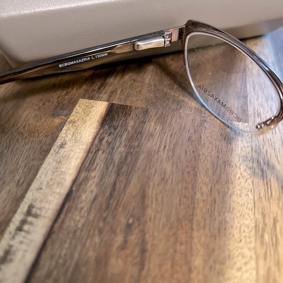 NIB - BCBG Max Azria cat eye eyeglass frames. Victoria, Sand - Picture 3 of 7